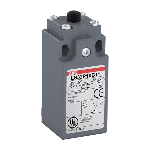 ABB LS35P10B11 Positionsschalter Kunststoff-Gehäuse Grau IP65 1SBV012110R1211