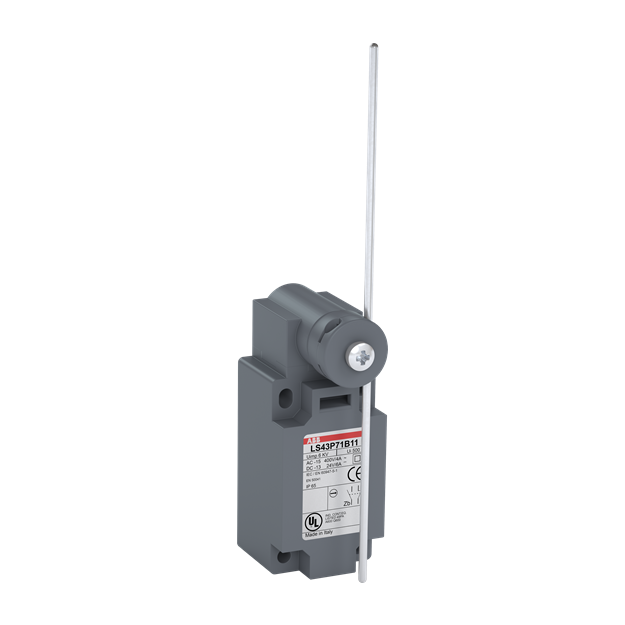 ABB LS45P71B11 Positionsschalter Kunststoff-Gehäuse Grau IP65 1SBV012471R1211