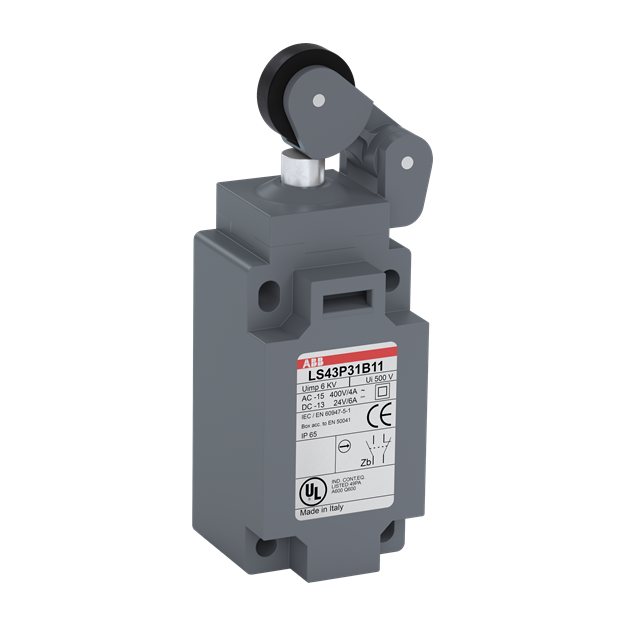 ABB LS45P31B11 Positionsschalter Kunststoff-Gehäuse Grau IP65 1SBV012431R1211