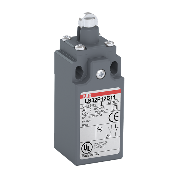 ABB LS32P12B11 Positionsschalter Kunststoff-Gehäuse Grau IP65 1SBV010312R1211