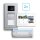 Busch-Jaeger 83-2FHA/SET Zweifamilienhaus-Set Video Advanced Welcome 2-Draht Unterputz 2CKA008300A1462