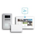 Busch-Jaeger H8-2FHB/SET Zweifamilienhaus-Set Video Basic...