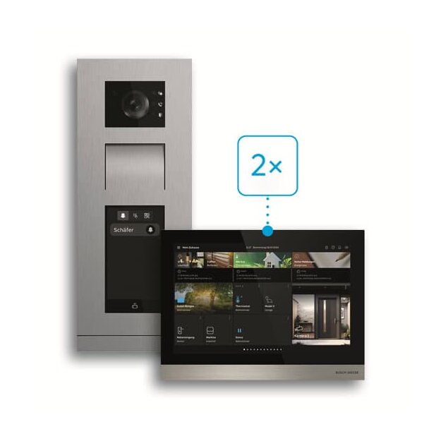 Busch-Jaeger H8-1FHP/Set Einfamilienhaus-Set Video Premium Welcome IP Unterputz 2CKA008300A1454