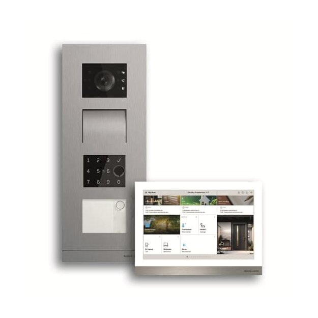 Busch-Jaeger H8-1FHA_Zutritt/SET Einfamilienhaus-Set Video Advanced Zutrittskontrollmodul Welcome IP Unterputz 2CKA008300A1467