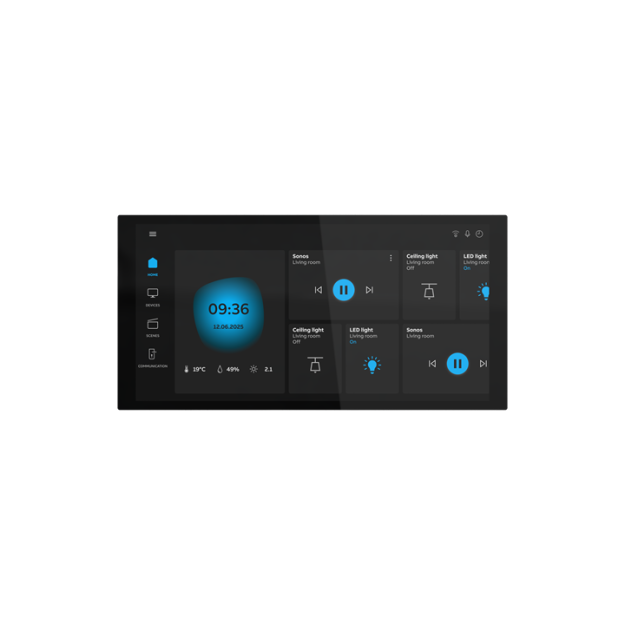 Busch-Jaeger TP/U7.1.11-825 Busch IQ-Touch Panel 7" in Schwarz 2CDG120097R0021