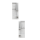 Striebel & John 2CPX043477R9999 Isolierteile für SZA1/SBD Links und Rechts Packeinheit 10 Stück SBDZ1LRP10