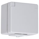 B-WARE Jung 620W SCHUKO Steckdose Schutzkontaktsteckdose Unterputz mit Klappdeckel Serie WG