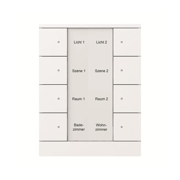 B-WARE Busch-Jaeger SB/U8.0.11-84 Bedienelement 8-fach Busch-Tenton® 2CKA006330A0013