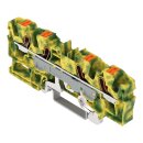 B-WARE Wago 2206-1407 4-Leiter-Schutzleiterklemme...