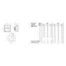 Mennekes 4842 Anbaudose Cepex 16A 3p 6h 230V IP54