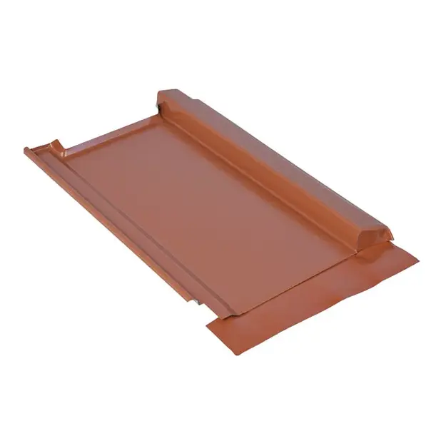Marzari Metalldachplatte inkl. Schaumkeil MRT Typ Grande 290 rot VPE 20