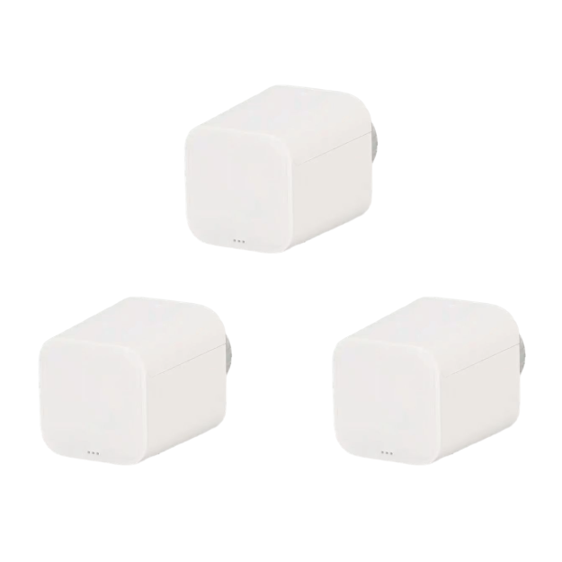 Busch-Jaeger free@home 6257-WL Heizkörperthermostat Wireless 3er-Set
