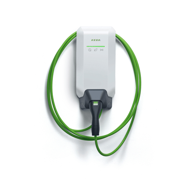 KEBA Wallbox 11kW P40 white 6m RFID MID