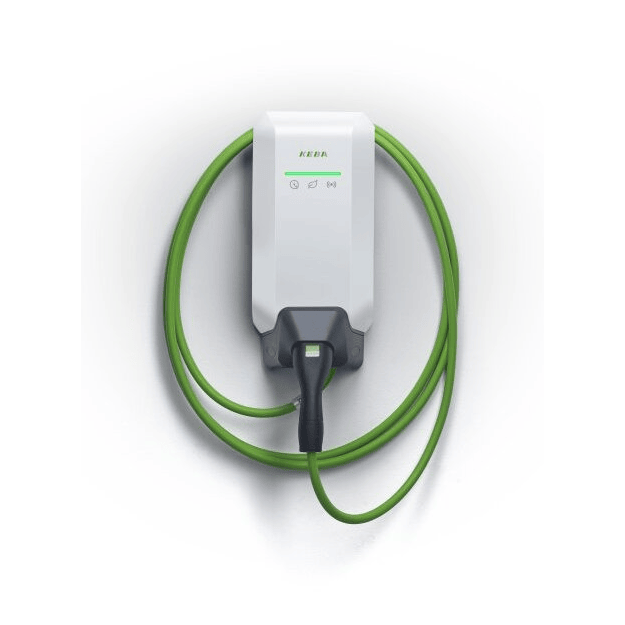 KEBA Wallbox 22kW P40 Pro white 6m RFID MessEV
