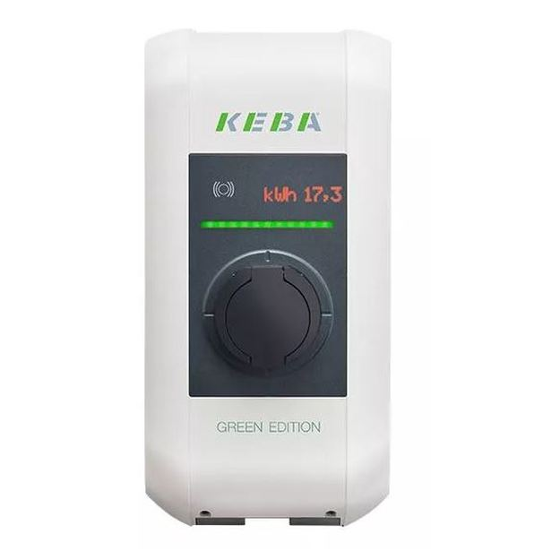 KEBA Wallbox 22kW c-series EN Type2 Socket RFID-MID