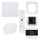 Busch-Jaeger free@home Heizkörperthermostat Set: System Access Point + Raumtemperaturregler-Einsatz + Heizkörperthermostat + Zentralscheibe + future® linear Rahmen studioweiß + Fenstermelder