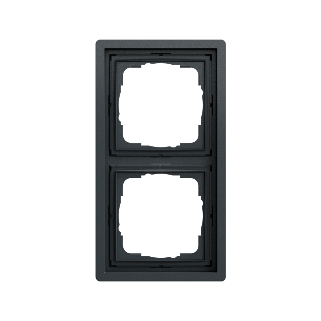 Gira 0212173 Abdeckrahmen 2f Gira F100 Anthrazit