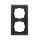 Gira 021273 Abdeckrahmen 2f Gira F200 Anthrazit