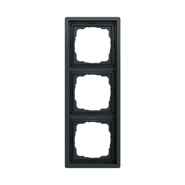 Gira 0213173 Abdeckrahmen 3f Gira F100 Anthrazit
