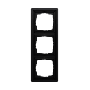 Gira 0213174 Abdeckrahmen 3f Gira F100 Schwarz matt