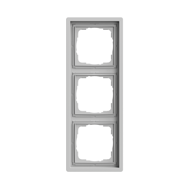 Gira 0213176 Abdeckrahmen 3f Gira F100 Grau matt