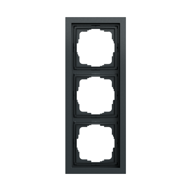 Gira 021373 Abdeckrahmen 3f Gira F200 Anthrazit