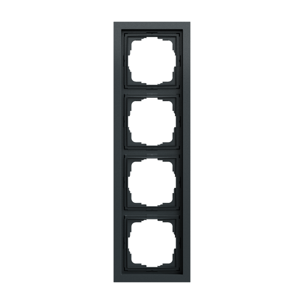 Gira 021473 Abdeckrahmen 4f Gira F200 Anthrazit