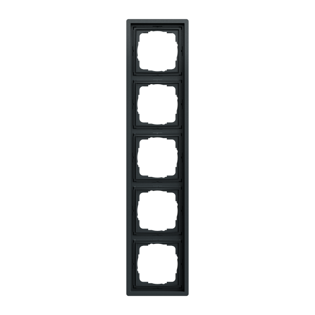 Gira 0215173 Abdeckrahmen 5f Gira F100 Anthrazit