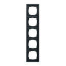 Gira 0215173 Abdeckrahmen 5f Gira F100 Anthrazit