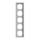 Gira 021576 Abdeckrahmen 5f Gira F200 Grau matt