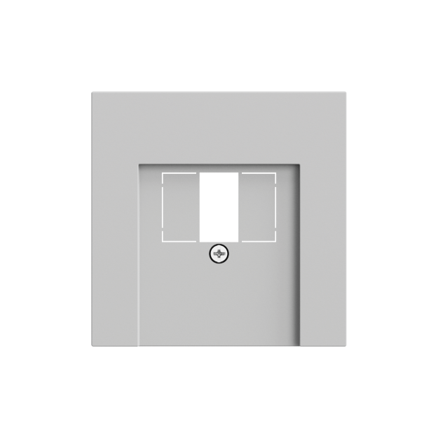 Gira 027676 Abdeckung TAE USB System 70 Grau matt