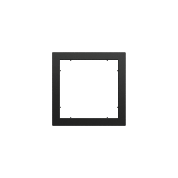 Gira 028974 Adapterrahmen Sys70 für Sys55 Komp. System 70 Schwarz matt
