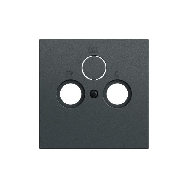 Gira 086973 Abdeckung Koaxial-AntennenSteckdose System 70 Anthrazit