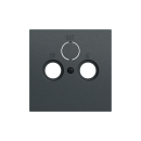 Gira 086973 Abdeckung Koaxial-AntennenSteckdose System 70...