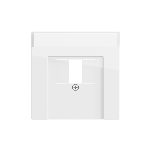 Gira 087670 Abdeckung BSF TAE USB System 70 Reinweiß