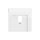 Gira 087670 Abdeckung BSF TAE USB System 70 Reinweiß
