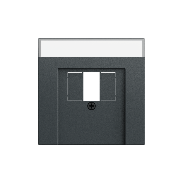 Gira 087673 Abdeckung BSF TAE USB System 70 Anthrazit