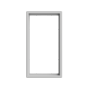 Gira 1002176 Abdeckrahmen 2f o.M. Gira F100 Grau matt