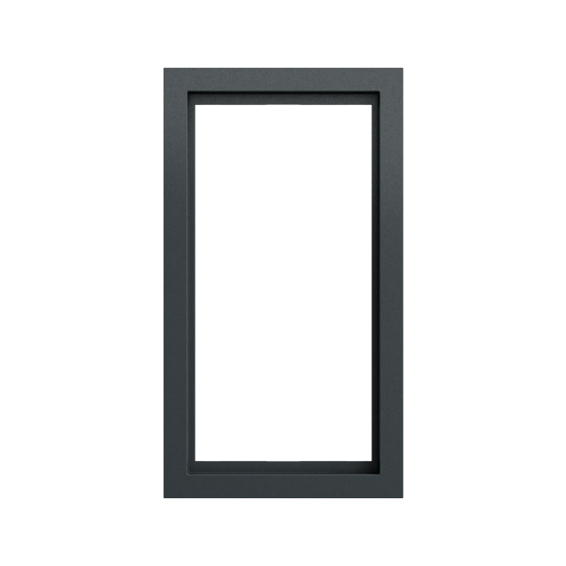 Gira 100273 Abdeckrahmen 2f o.M. Gira F200 Anthrazit
