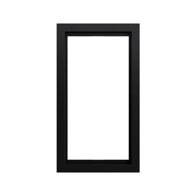 Gira 100274 Abdeckrahmen 2f o.M. Gira F200 Schwarz matt