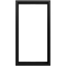 Gira 100284 Abdeckrahmen 2f o.M. Gira F300 Schwarz matt