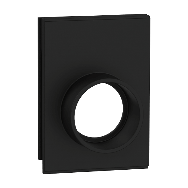 Gira 1059005 Adapter Leitungseinführung Rohr M20 System 55 Schwarz matt