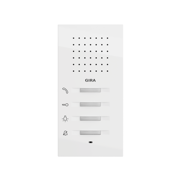 Gira 125070 Wohnungsstation AP System 70 Reinweiß