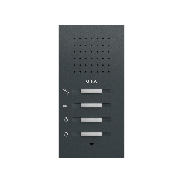 Gira 125073 Wohnungsstation AP System 70 Anthrazit