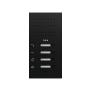 Gira 125074 Wohnungsstation AP System 70 Schwarz matt