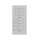 Gira 125076 Wohnungsstation AP System 70 Grau matt