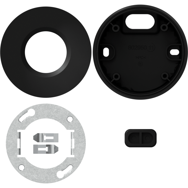 Gira 2227550 AP-Montageset Zubehör Schwarz
