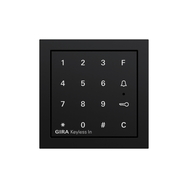 Gira 260574 Gira Keyless In Codetastaturmodul System 70 Schwarz matt