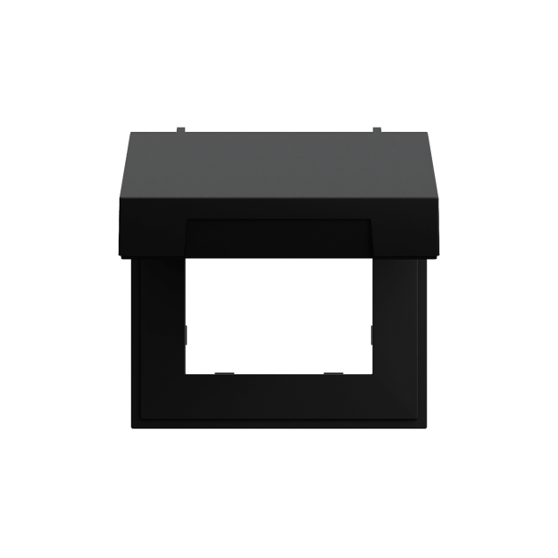 Gira 265874 Montagerahmen KD System 70 Schwarz matt