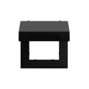 Gira 265874 Montagerahmen KD System 70 Schwarz matt